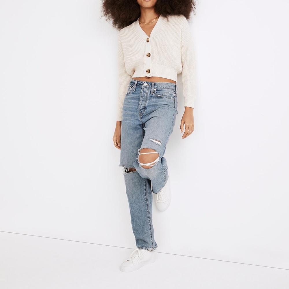 NWOT Madewell The Dad Jean Size 28